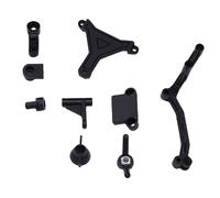 FILFEEL HBX 3101A :16 Scale RC Car Steering Kit - Juego de Repuesto de Postes de Dirección y Placa de Servo para Mayor Control y Durabilidad - Construcción de Policarbonato