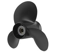 FILFEEL Hélice Fueraborda 10 Dientes Estriados 3 Cuchillas 58100-93743-019 9/4 X 11 Apto para Peso Ligero de 9,-15