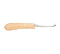 FILFEEL Herramienta para Herrador de Caballos, Cortador de Pezuñas con de Madera Antideslizante, Resistente Al óxido y a la Erosión para Ganado y Caballos, Duradero y Confiable, Agarre