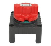 FILFEEL Interruptor de Desconexión de Batería de 12V-48V 300A, Interruptor Maestro Marino de Encendido/apagado con Perilla para Coche, Camión, RV, Yate, Reequipamiento, Amarillo (GRAY)