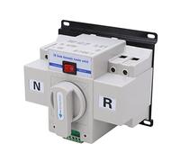 FILFEEL Interruptor de Transferencia Automática Disyuntor en Miniatura 2P 63A para de Potencia dual: Solución Estable y Confiable de 230 V