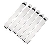 FILFEEL Juego de 20 Clips para Dobladillo, Regla de Medición de Metal de Alta Calidad y Marcador de Bricolaje para Accesorios de Costura sin Esfuerzo