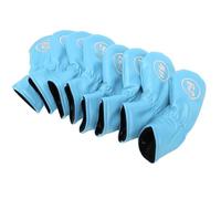 FILFEEL Juego de Fundas para Cabezas de Hierro para Palos de PU, Ligeras, de 8 Piezas, Sus Palos con Marcas de Grados Elegantes, Ideales para Entusiastas (#1)