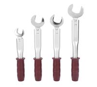 FILFEEL Juego de Llaves de Torsión Abiertas Individuales de 17 Mm, 22 Mm, 26 y 29 para Instalación y Reparación de Acondicionamiento - Llaves HVAC con Rangos Calibrados de 2 a 65 Nm - Acero de