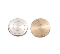 FILFEEL Juguete de Escritorio de descompresión: Moneda en Espiral Que Fluye de Metal para Aliviar el Estrés y Meditar (Astilla)