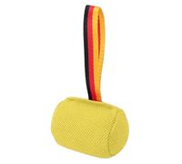 FILFEEL Juguete para Remolcar Perros Medianos a Grandes - Almohada para Morder Resistente a la Abrasión con Acolchado Antideslizante y Cuerda que Absorbe los Golpes - Juguete Interactivo para (YELLOW)