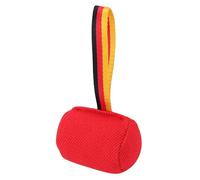 FILFEEL Juguete para Remolcar Perros Medianos a Grandes - Almohada para Morder Resistente a la Abrasión con Acolchado Antideslizante y Cuerda Que Absorbe los Golpes - Juguete Interactivo para (Rojo)