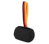 FILFEEL Juguete para Remolcar Perros Medianos a Grandes - Almohada para Morder Resistente a la Abrasión con Acolchado Antideslizante y Cuerda Que Absorbe los Golpes - Juguete Interactivo para (Black)