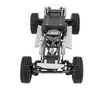 FILFEEL Kit de Marco de Chasis RC de Fibra de Carbono para 18 - Marco Mejorado Liviano de Alta Resistencia Compatible con RC Crawler Escala /18 - Kit Estructural Reforzado con Aleación y Latón