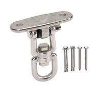 FILFEEL Kit para Colgar Hamaca, Gancho Giratorio de 360 grados para Silla de Interior y Exterior, Configuración de Acero Inoxidable 304