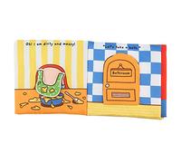 FILFEEL Libro de Tela Educativo para el Desarrollo Cognitivo Infantil | Libro y Juguete de Baño Lavables Suaves | Herramienta de Aprendizaje de Telas (de Tela de baño)