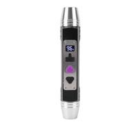 FILFEEL Linterna de Evaluación Fuente de Luz Dual Luz de Identificación LED Recargable para Pruebas de Joyería Evaluación de Jadeíta Nefrita 360 LM 5 W Aleación de Aluminio