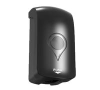 FILFEEL Manual de Montaje en Pared Líquido de 500 Ml con Llave de Bloqueo y Opciones de Montaje Doble para Baño de Gimnasio (Black)