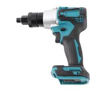 FILFEEL Máquina Eléctrica para Remachar Tuercas, Motor sin Escobillas con Luz LED y Velocidad Ajustable, Interruptor de Marcha Atrás, para Proyectos Profesionales y Uso Doméstico (Conjunto C)