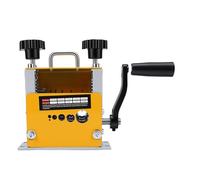 FILFEEL Máquina Peladora de Cables Manual de 6 canales: Herramienta Peladora de Cables Accionada por Taladro y Manivela para Reciclaje de Chatarra de Cobre, Compatible con de 3 Mm a 17 Mm, Marco
