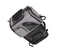 FILFEEL Mochila Transportadora para Mascotas para Perros y Gatos Pequeños y Medianos de hasta 18 Libras - Mochila de Viaje Plegable, Transpirable Expandible con Parasol de Ventilación de Malla Bolsa