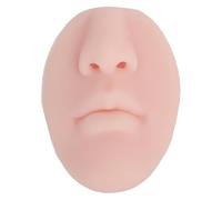 FILFEEL Modelo de Boca de Nariz de Silicona, Partes del Cuerpo de Práctica de Perforación Elástica Suave con Sensación de Piel Realista, para Exhibición de Joyas, Herramienta de