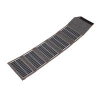 FILFEEL Panel Solar Plegable Portátil de 10 W - Solar de Silicio Monocristalino USB de 5 V para Acampar, Caminar, Andar en Bicicleta, Pescar, Aventuras Al Aire Libre - Panel Liviano con 22% de
