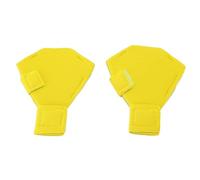 FILFEEL Par de Zapatos de Pato para Mascotas, Zapatos Protectores Ligeros y Transpirables para Patos y Gansos (Yellow)