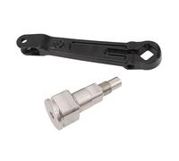 FILFEEL Pasador del Eje del Brazo de Dirección 866322A01 Reemplazo de Palanca del Brazo de Dirección de Metal para Motor Intraborda Bravo