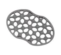 FILFEEL Peine Rizador de Silicona, Peine Giratorio con Ranuras en Espiral y Silicona Elevada, Fácil de Limpiar, Portátil, No Absorbente, para Crear Rizos Afro y Diversos Peinados para (gris oscuro)