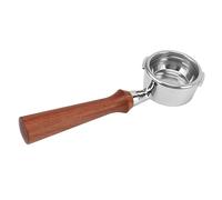 FILFEEL Portafiltro sin Fondo de Acero Inoxidable de 58 Mm para Máquina de café Diseño de Orejas Duales, para Amantes del café (#3)