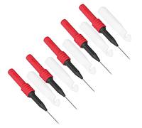 FILFEEL Prueba de Perforación de la Sonda de la Sonda de Prueba 0.7 Mm Kit de la Vaina Testina de Pruebas de Accesorios (rojo)