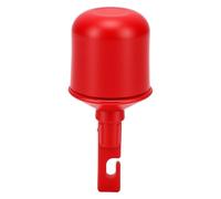 FILFEEL Punta de Bastón con Bola Rodante, Reemplazo Tipo Gancho Giratorio Rojo para Bastones Ciegos, con Seguridad Mejorada y Deslizamiento Suave en Superficies Irregulares, Ajuste