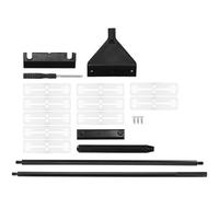 FILFEEL Raspador de Algas para Acuario, Limpiador de Peces de Vidrio de Aleación de Aluminio con Poste Desmontable (Rascador de Algas de aleación de Aluminio de 65)