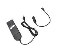 FILFEEL Reemplazo Remoto de Silla - Control Manual de Sillón Reclinable Eléctrico de Enchufe Recto de 4 Pines y 2 Botones para Cine en Casa, Movilidad y Asientos para Personas Mayores - Compatible con