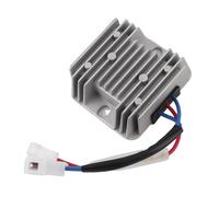 FILFEEL Regulador de Voltaje de 12 V CC AVR, Rectificador Regulador de Voltaje del Motor con 2 Enchufes 3 Cables, para Generador 5000 6500 6700