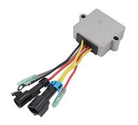 FILFEEL Regulador de Voltaje Rectificador Aleación de Aluminio de 6 Cables Compatible con 830179T2 para Motores Marinos Fueraborda 25-240 de 2 y 4 Tiempos