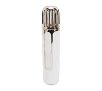 FILFEEL Rociador de Niebla Facial, Nano de Doble Boquilla para Extensiones de Rostro y Pestañas, con Tanque de Agua Visible de 20 Ml y Batería de 1200 MAh, para Hidratación, Ajuste de (WHITE)