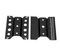 FILFEEL Soporte de Reparación de Automóviles Modelo RC: de Aleación y Estación de Trabajo Giratoria de 360° con Escalas Imperiales para Automóviles de Derrape sobre Orugas a Escala 16/10/8 (Black)