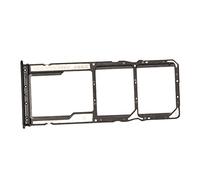FILFEEL Soporte para Bandeja de Tarjeta SIM Dual para Note 10 - Juego de Repuesto de Plástico con Pin para Tarjeta (Black)