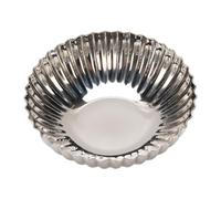 FILFEEL Tazón de Postre de Acero Inoxidable - Tazón de Helado Reutilizable, Contenedor de Yogur y Pudín, de Metal de Calidad Alimentaria 304 Premium para Ensaladas, Refrigerios y Golosinas de (talla