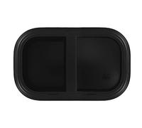 FILFEEL Ventana para RV con Red: Ventana de Empuje y Tracción de Aleación de Aluminio de Esquina Redondeada Horizontal para Remolque, Se Adapta a un Espesor de Pared de 26 a 31 Mm (para Espesor de