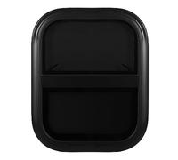 FILFEEL Ventana Redondeada para Vehículos Recreativos con Ventana de Ventilación Corrediza Vertical de Esquina Redonda Neta para Espesor de Pared de 26-31 Mm (para Espesor de Pared: 43 a 48 mm)