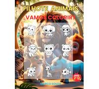 Filhotes Animais: Vamos colorir?
