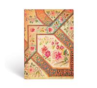 Filigree Floral Ivory Midi Lined Softcover Flexi Journal (176 pages): Lined Midi (Lyon Florals)