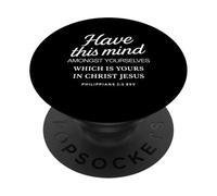 Filipenses 2 5 Tened Esta Mente Entre vosotros en Cristo PopSockets PopGrip Adhesivo