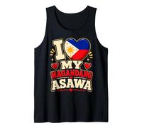 Filipina Amo a Mi Magandang Asawa Casado con Pinay Camiseta sin Mangas