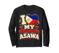 Filipina Amo a Mi Magandang Asawa Casado con Pinay Manga Larga