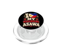 Filipina Amo a Mi Magandang Asawa Casado con Pinay PopSockets PopGrip para MagSafe