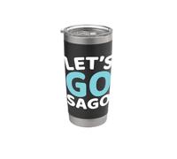 Filipinas Argot filipino Lets go Sago Vaso térmico de acero inoxidable de doble pared