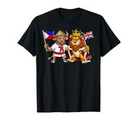 Filipinas Británica Bandera Reino Unido Orgulloso Filipino Camiseta