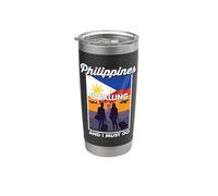Filipinas está llamando y debo ir a Filipinas Vaso térmico de acero inoxidable de doble pared