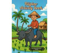 Filipino Activity Book: Crosswords, trivia, coloring pages, word search and more.