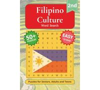 Filipino Culture Word Search Book 2nd: Puzzles for Seniors, Adults and Teens