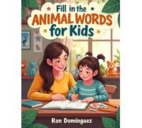 Fill in the animal words for kids